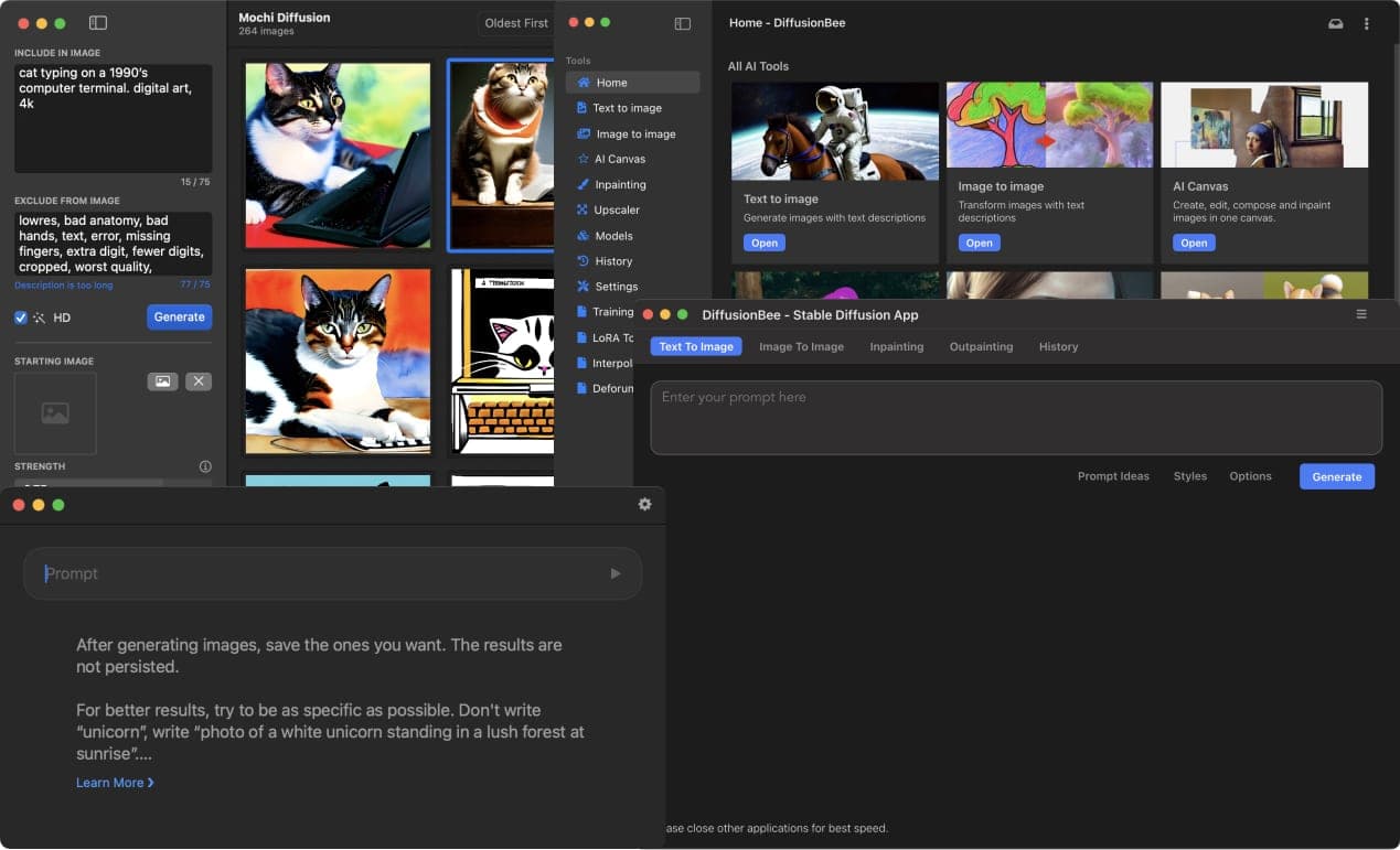 Cover Image for generative ai tools on the mac